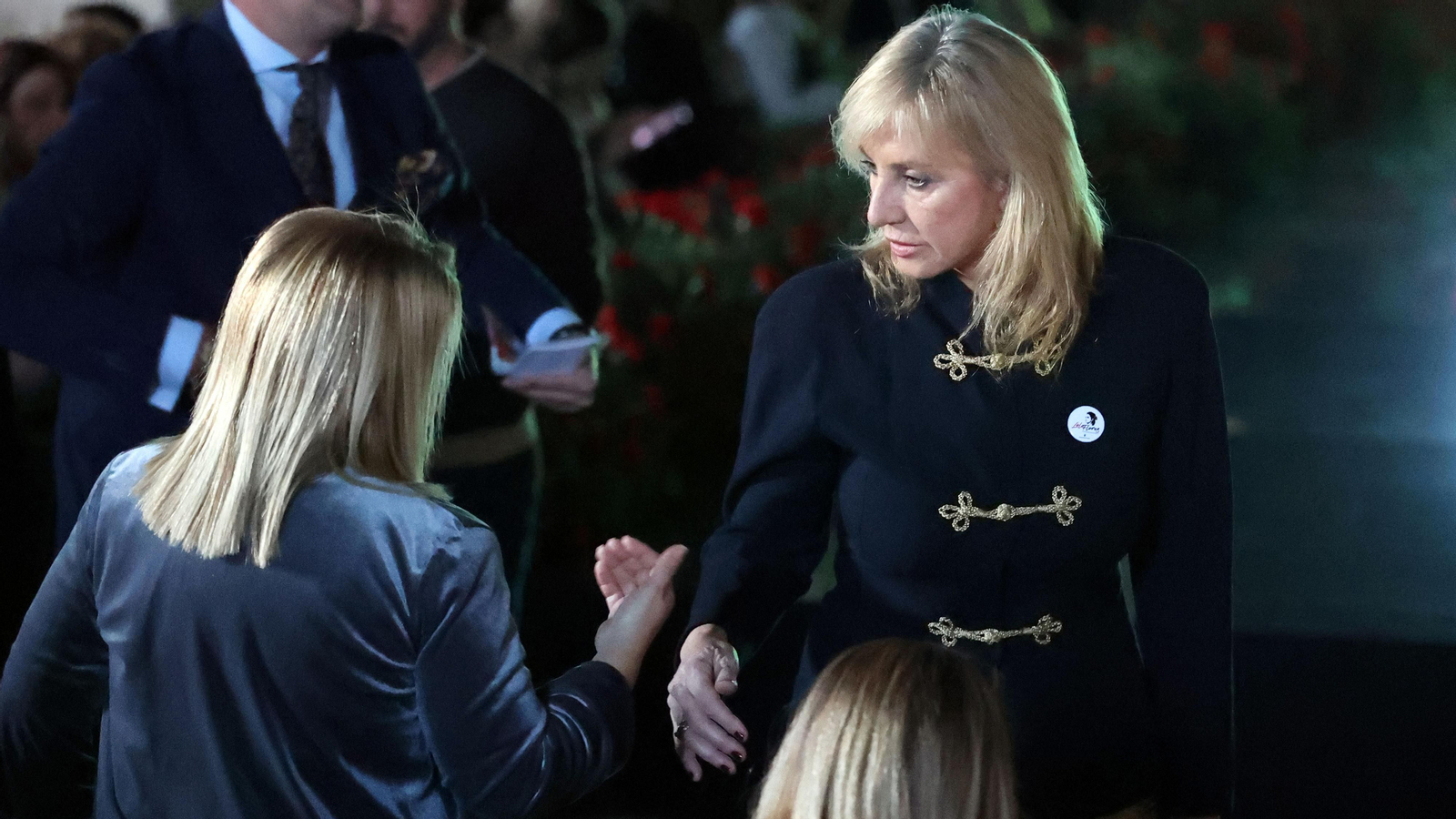 Desfile de Amparo Maciá en la Pasarela Flamenca Jerez Tio Pepe 2023