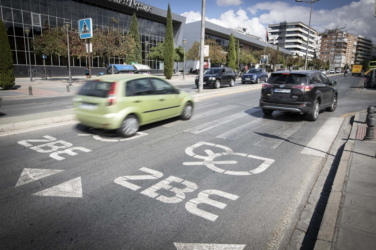 La Zona de Bajas Emisiones en la ciudad de Granada, una de las últimas en entrar en vigor.