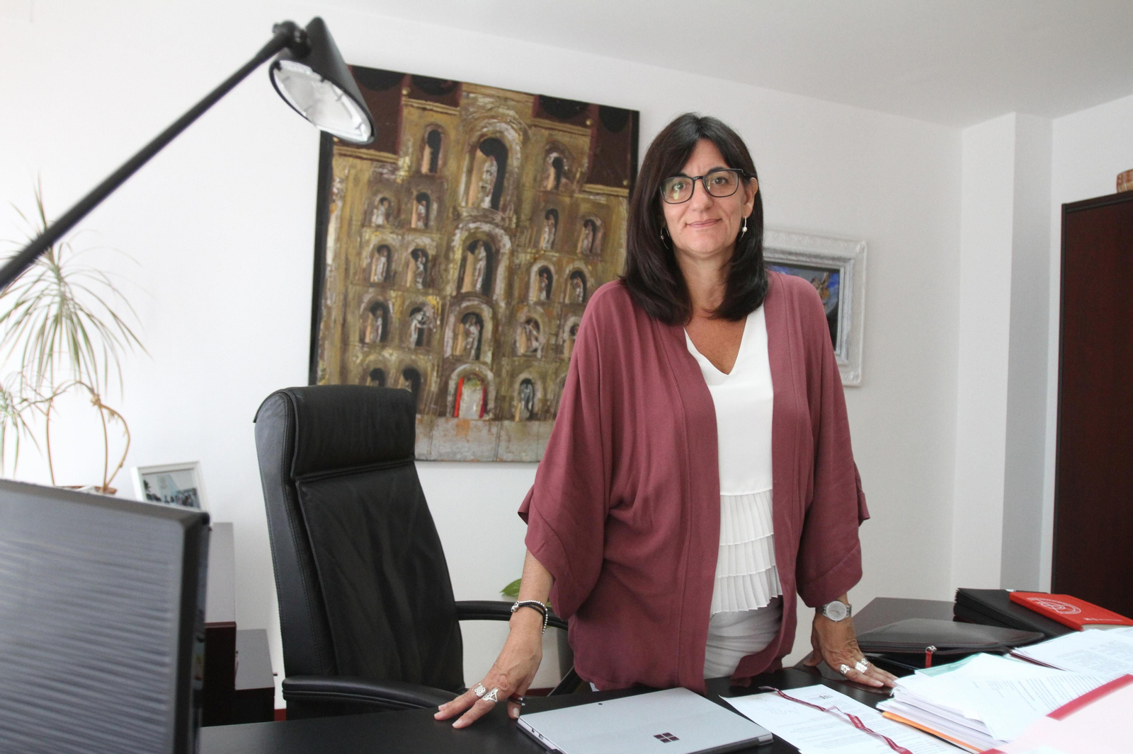 La rectora de la UHU, María Antonia Peña.