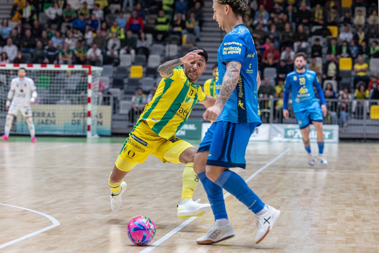 Las mejores imágenes del empate entre Jaén Paraíso Interior FS y Servigroup Peñíscola