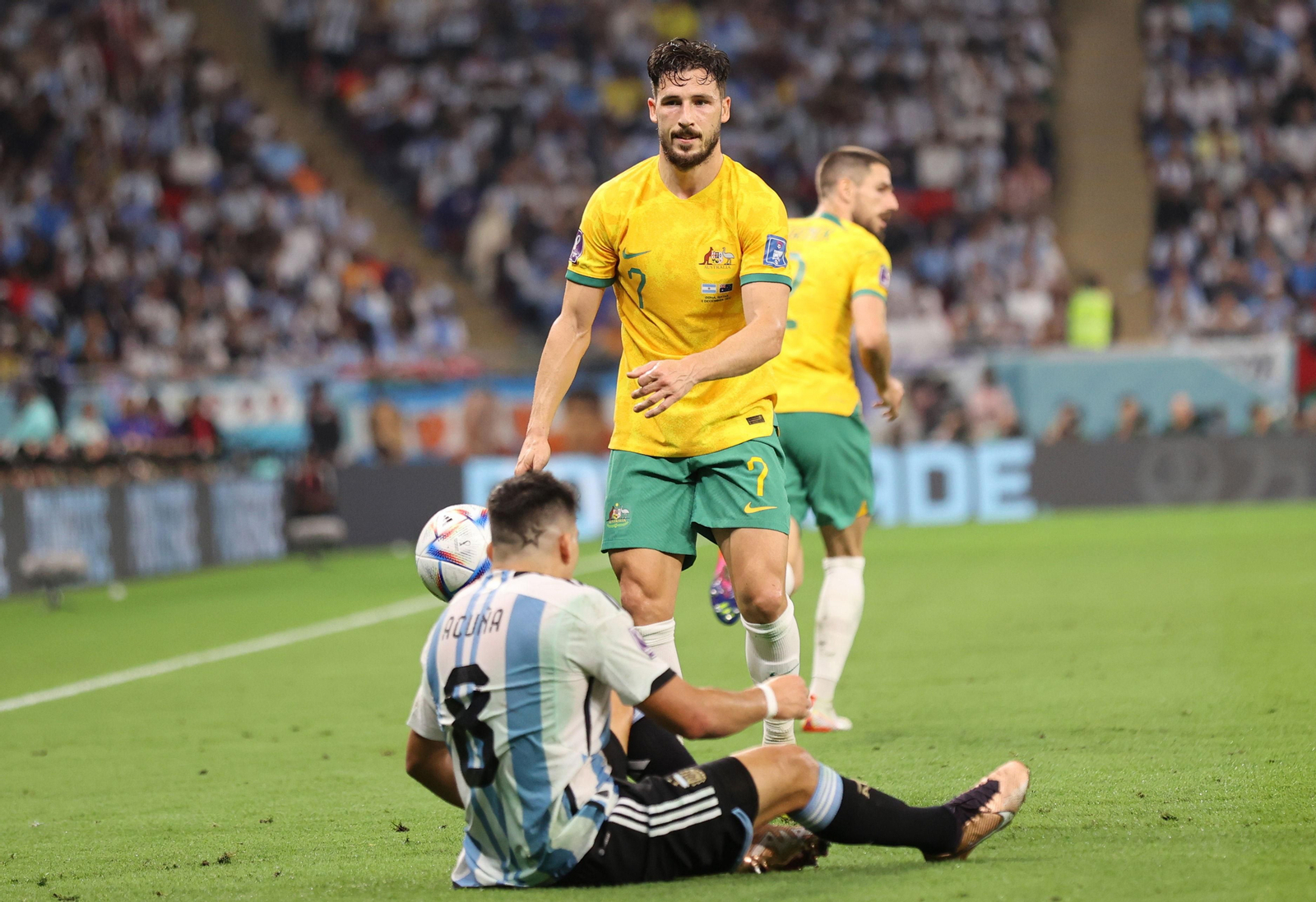 Las fotos del Argentina - Australia