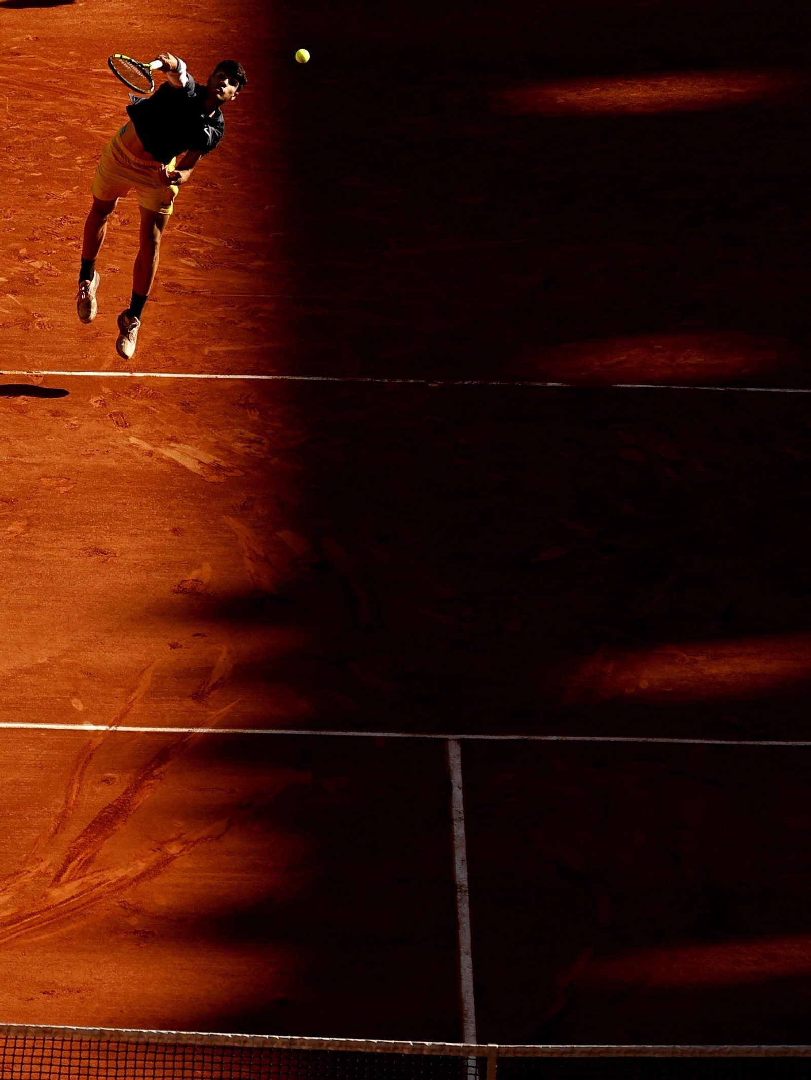 Las mejores fotos de la remontada de Alcaraz a Sinner