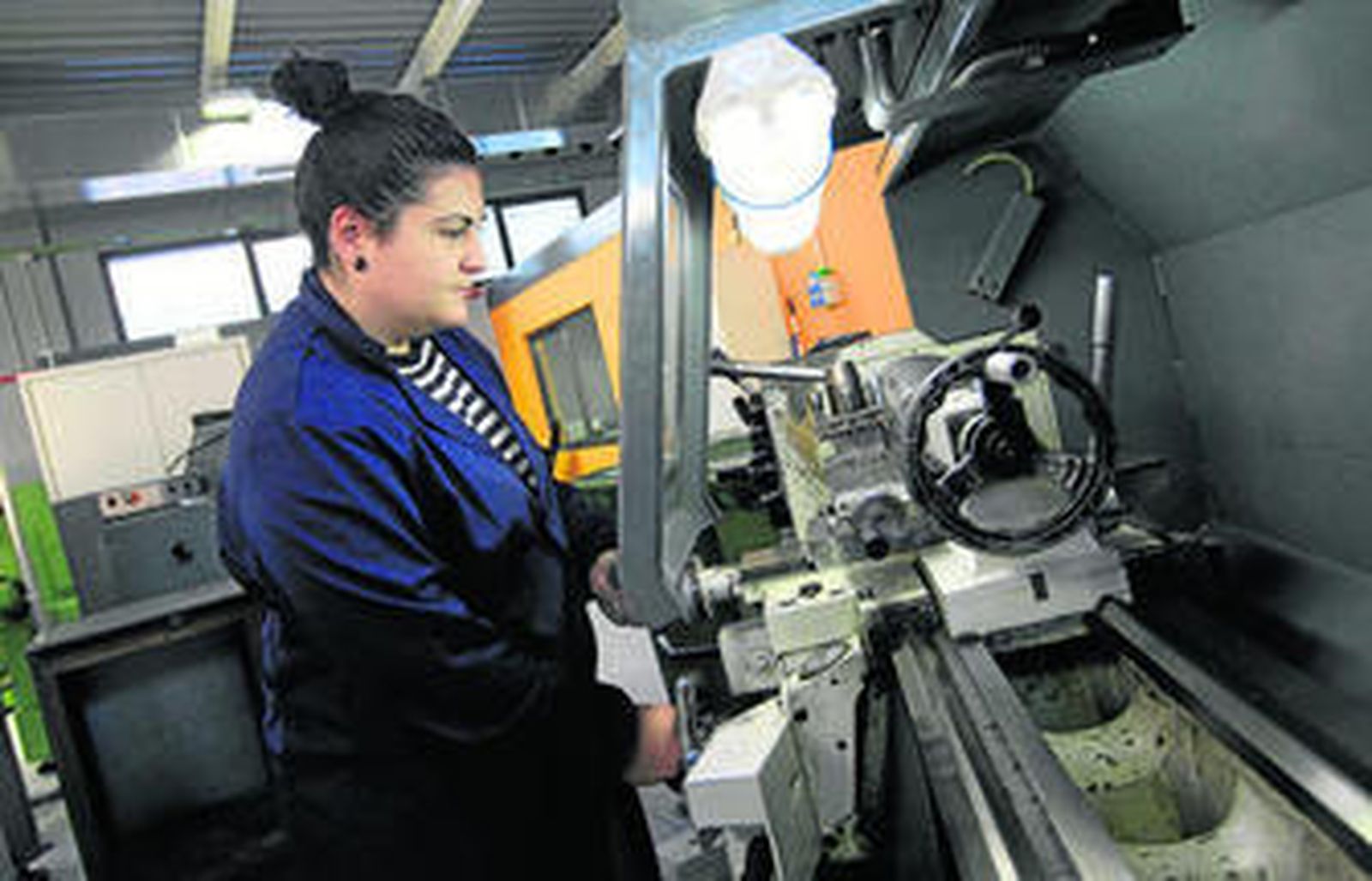 Clase práctica en el IES Virgen de las Nieves.