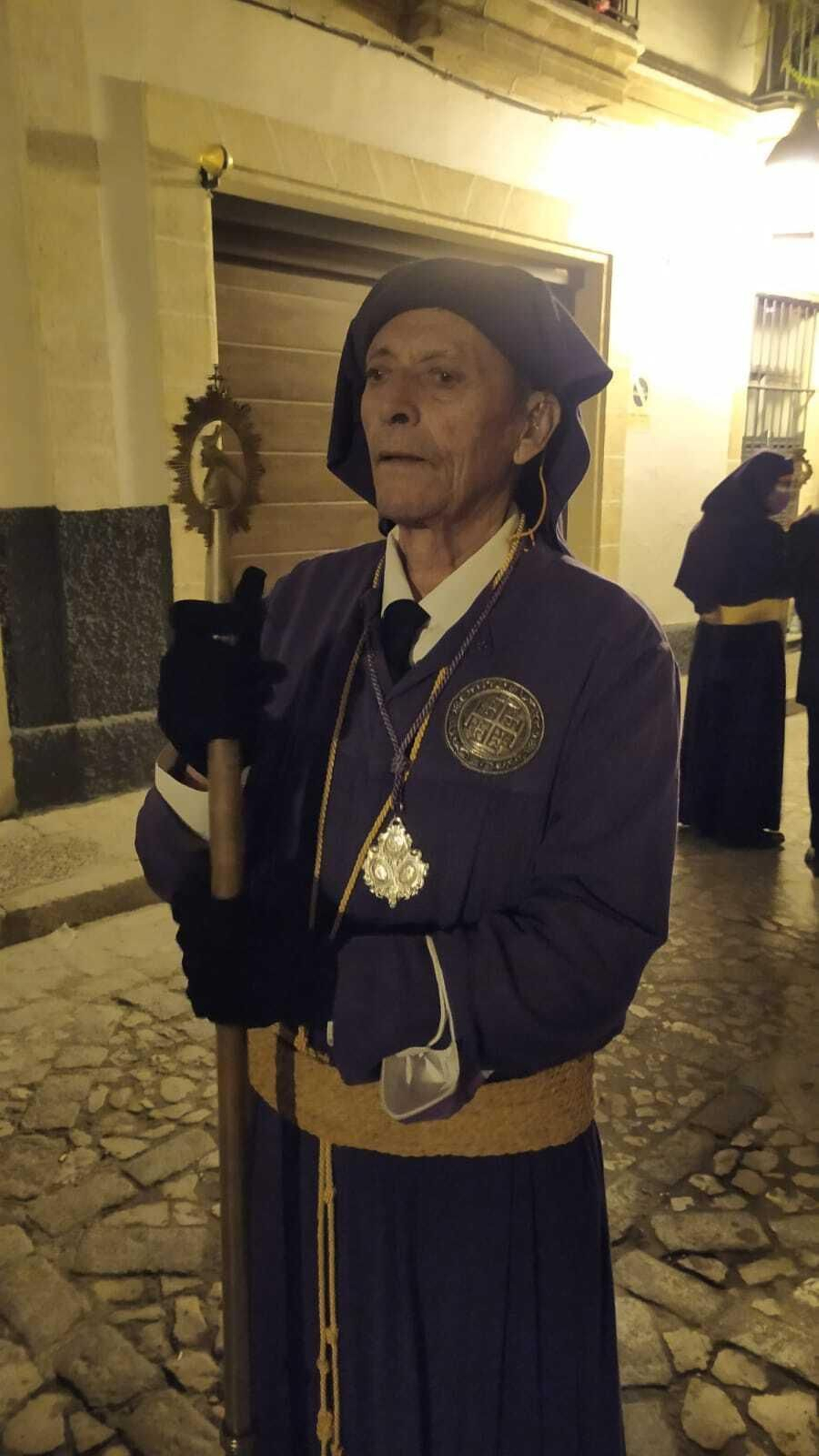 Antonio Valdivieso, hermano del Nazareno.