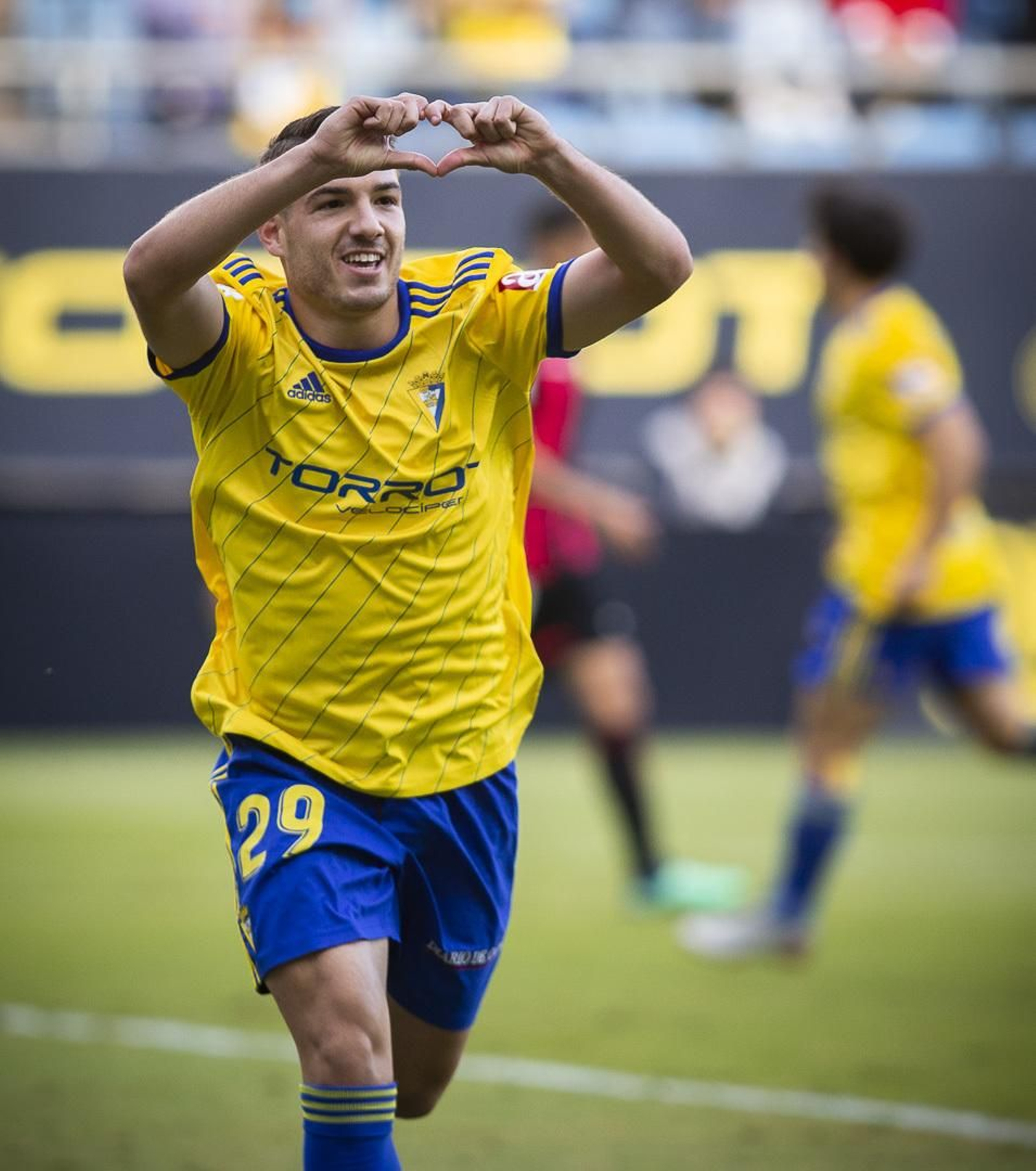 Imágenes del partido Cádiz-Reus