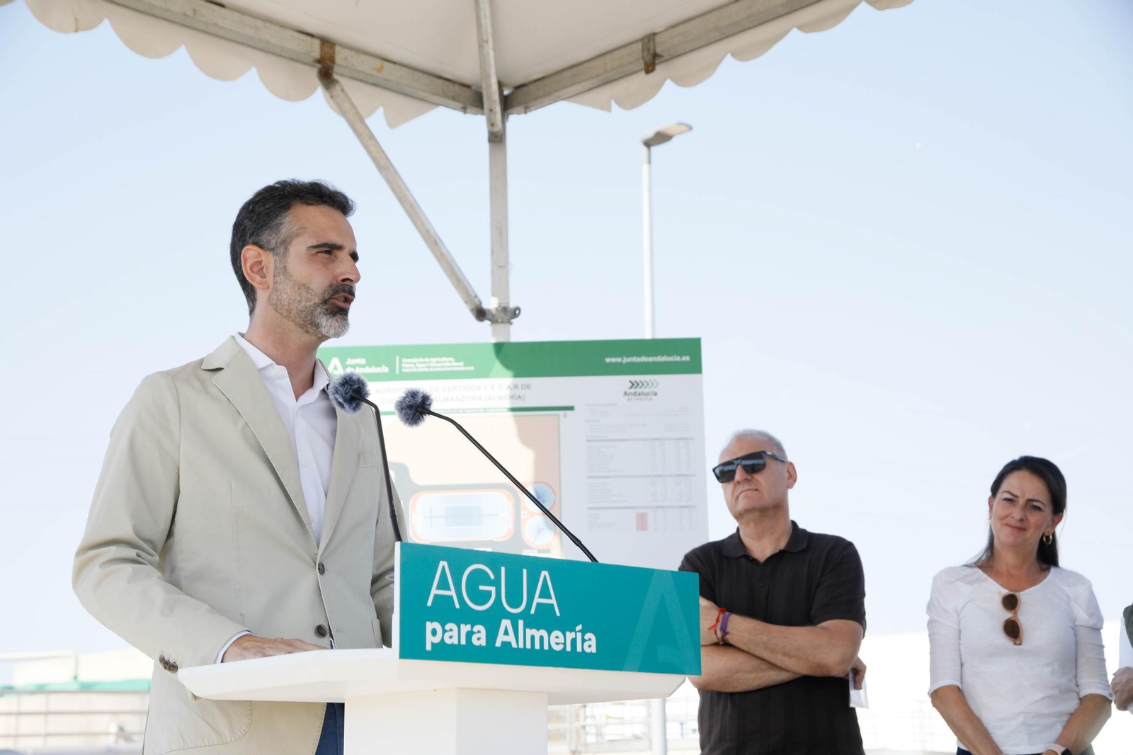 Entrega de la EDAR a Cuevas del Almanzora, en imágenes