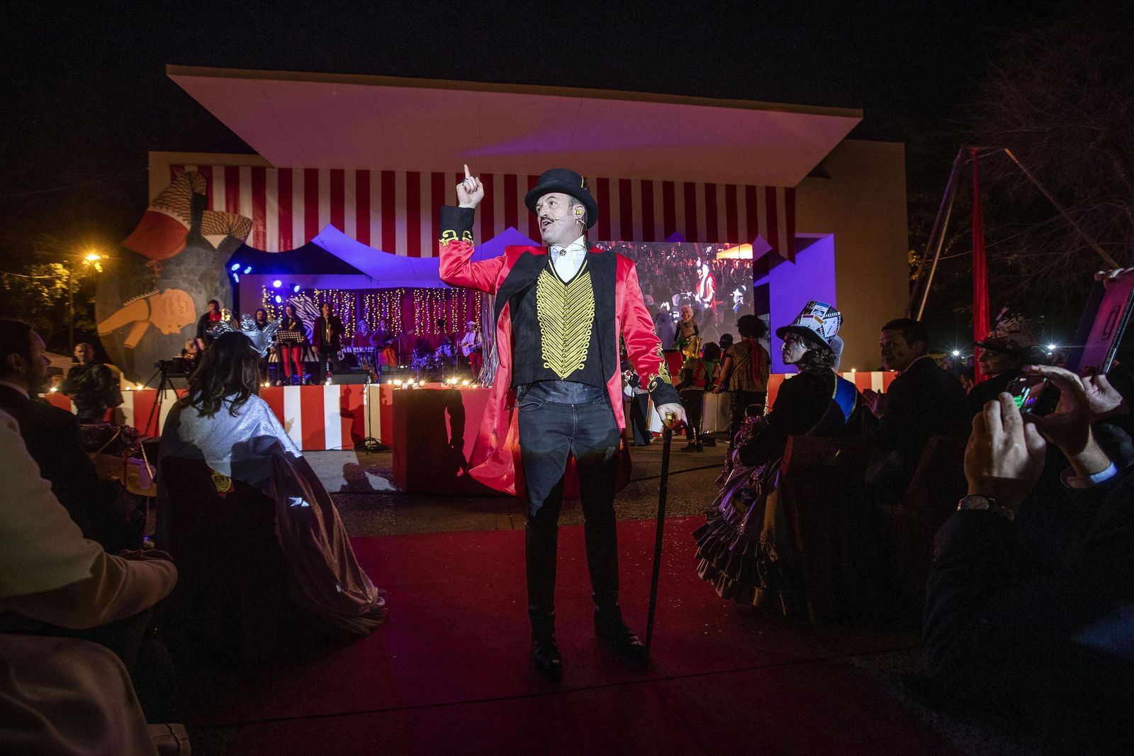 Alex 0'Dogherty, pregonero del Carnaval de San Fernando 2019