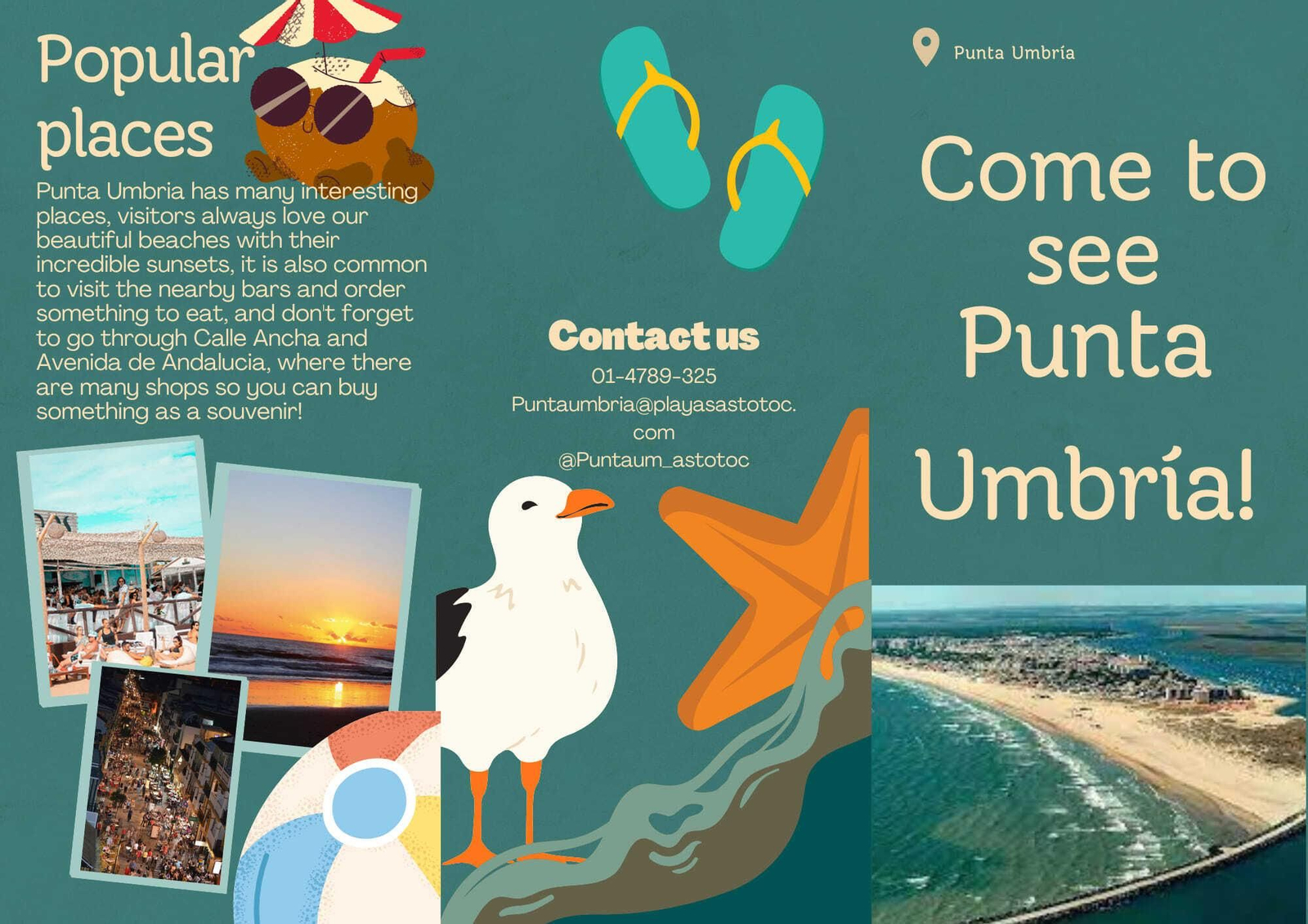 Guía turística bilingüe de Punta Umbría