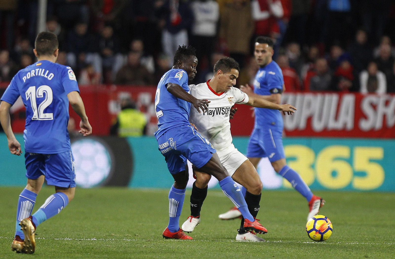 El Sevilla-Getafe en imágenes