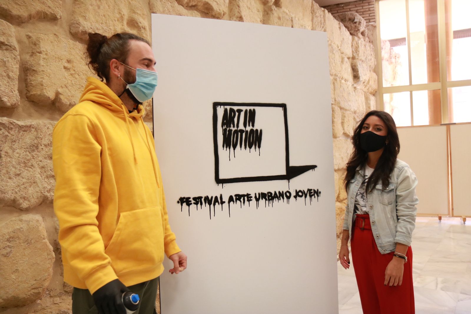 Cintia Bustos, en la presentación del festival Art in motion.