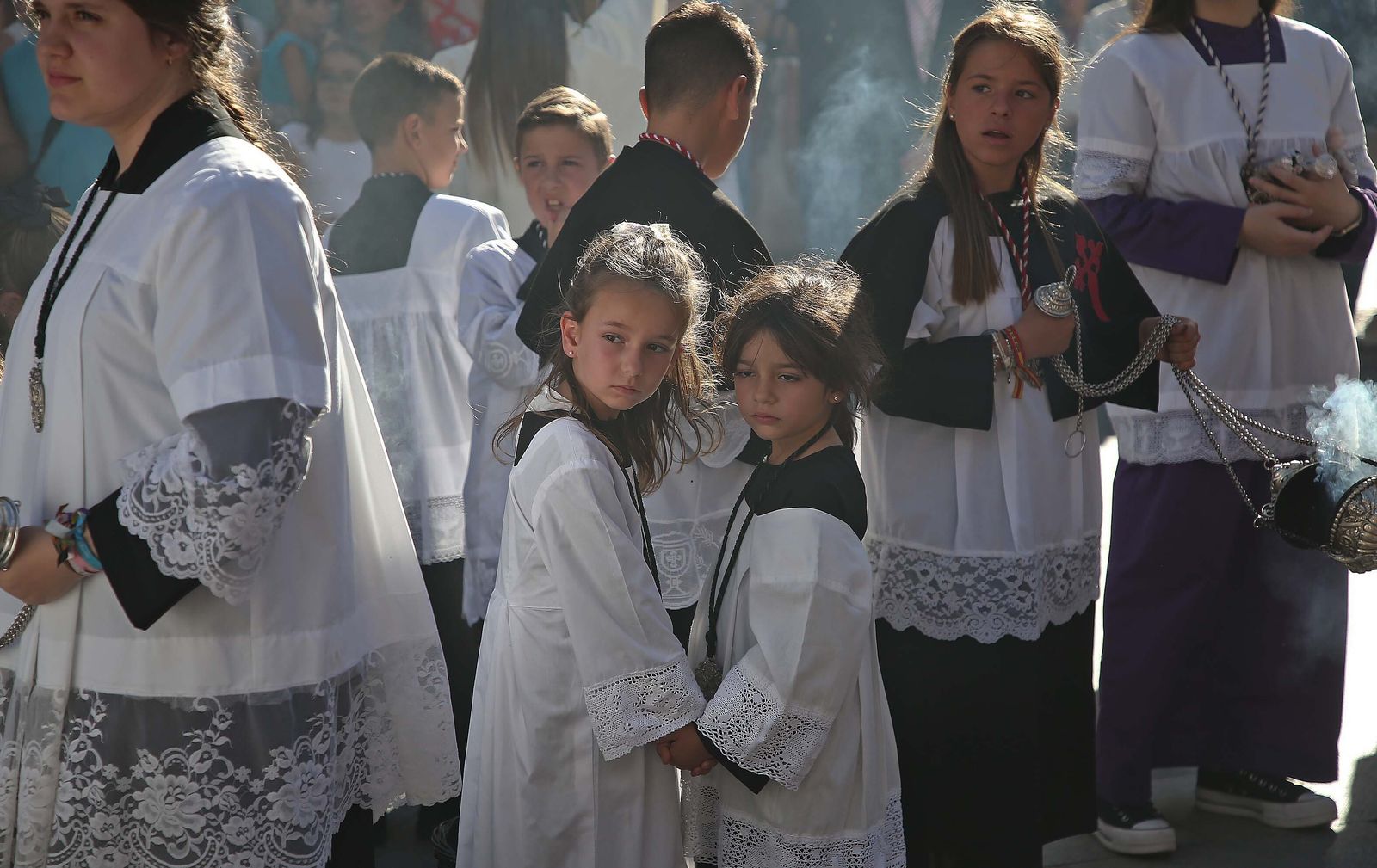 Las imágenes de la celebración del Corpus Christi en La Línea