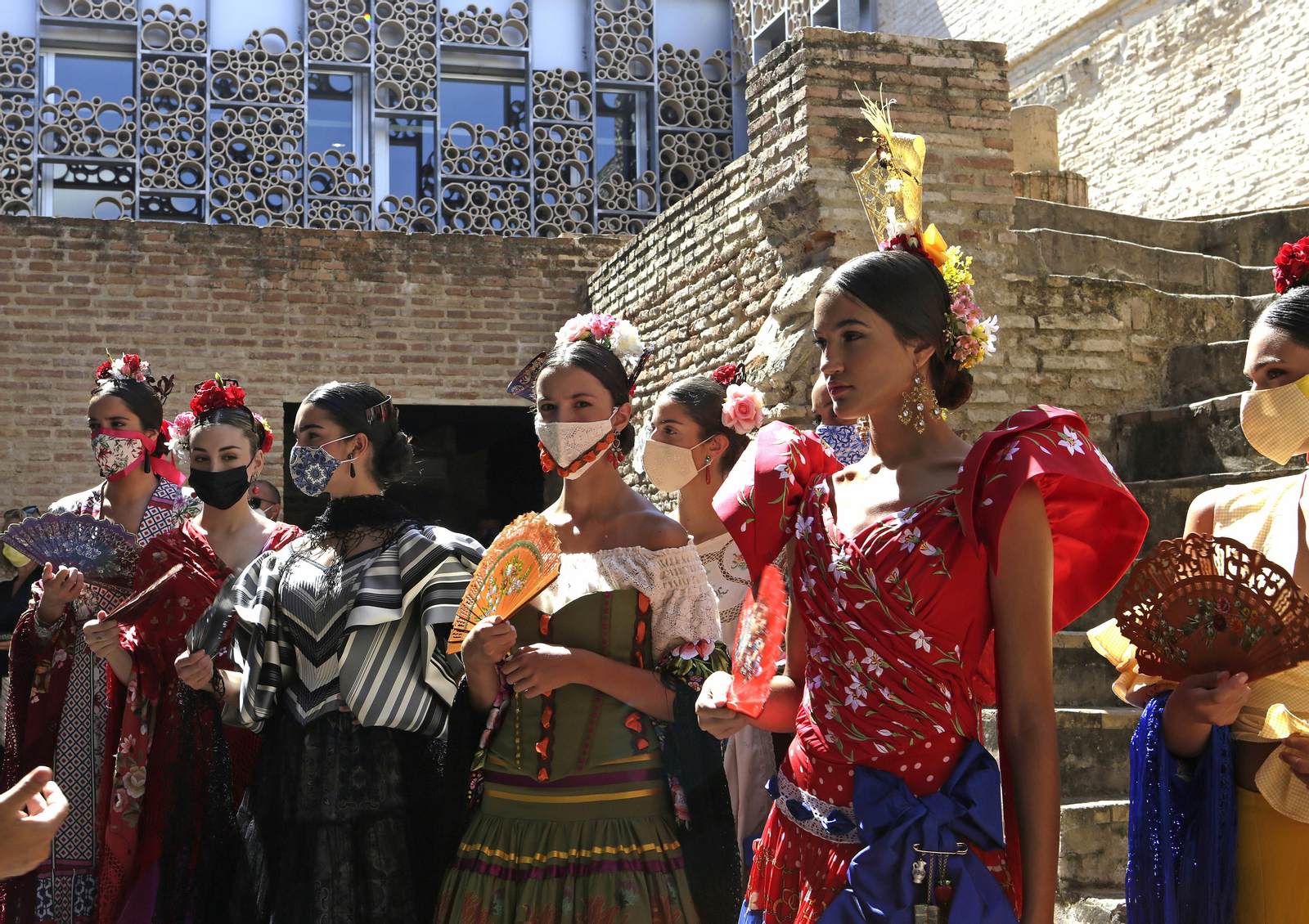 Moda flamenca para la Velá de Santa Ana