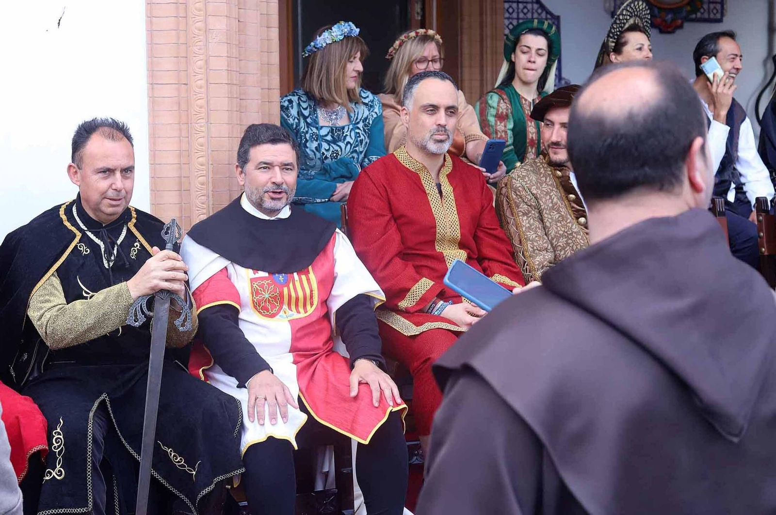 Imágenes del gran ambiente en la Feria Medieval de Palos de la Frontera, Huelva