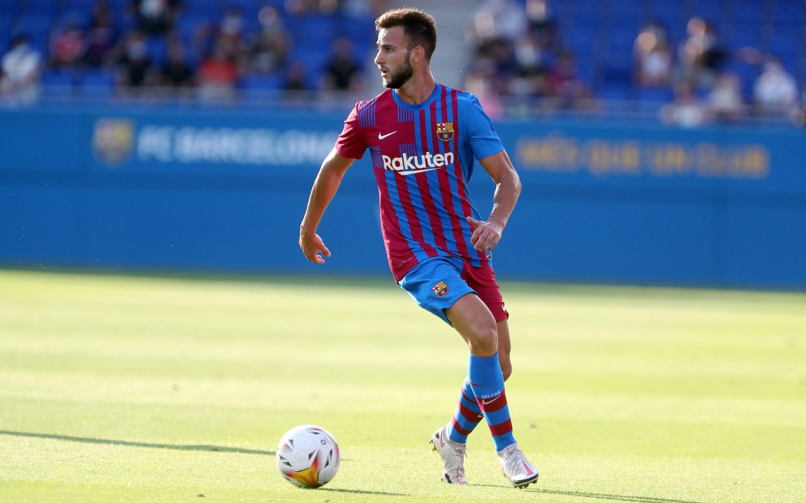 Carlos 'Peque' Polo, en su etapa en el FC Barcelona