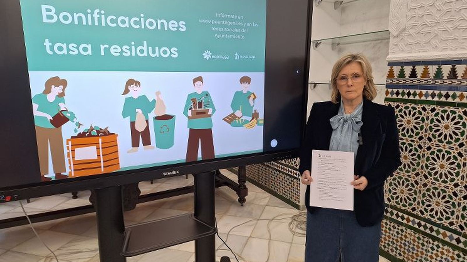 La concejala de Puente Genil Tatiana Pozo.