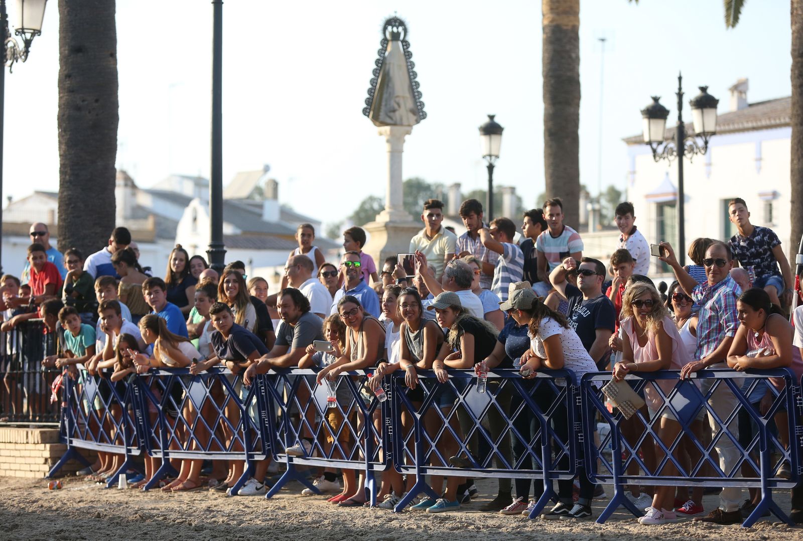 Las imágenes de la carrera de cintas a caballo