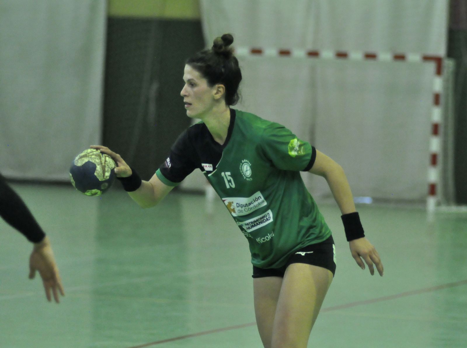 Agus López, durante un partido del Adesal de esta temporada.