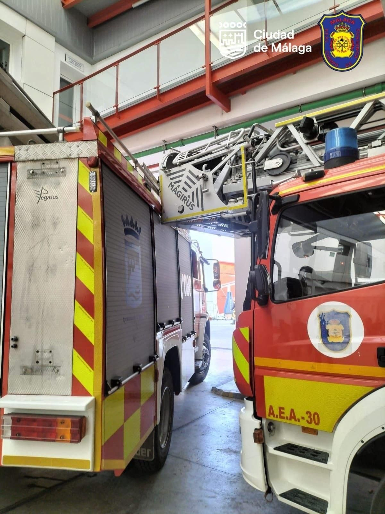 Vechículos de Bomberos, en una imagen de archivo.