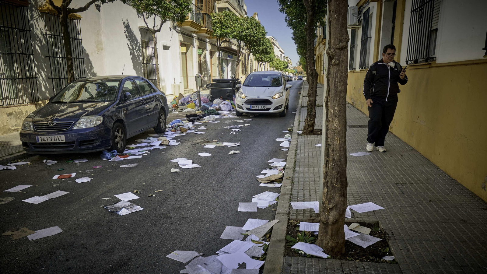 Huelga de basuras en El Puerto.