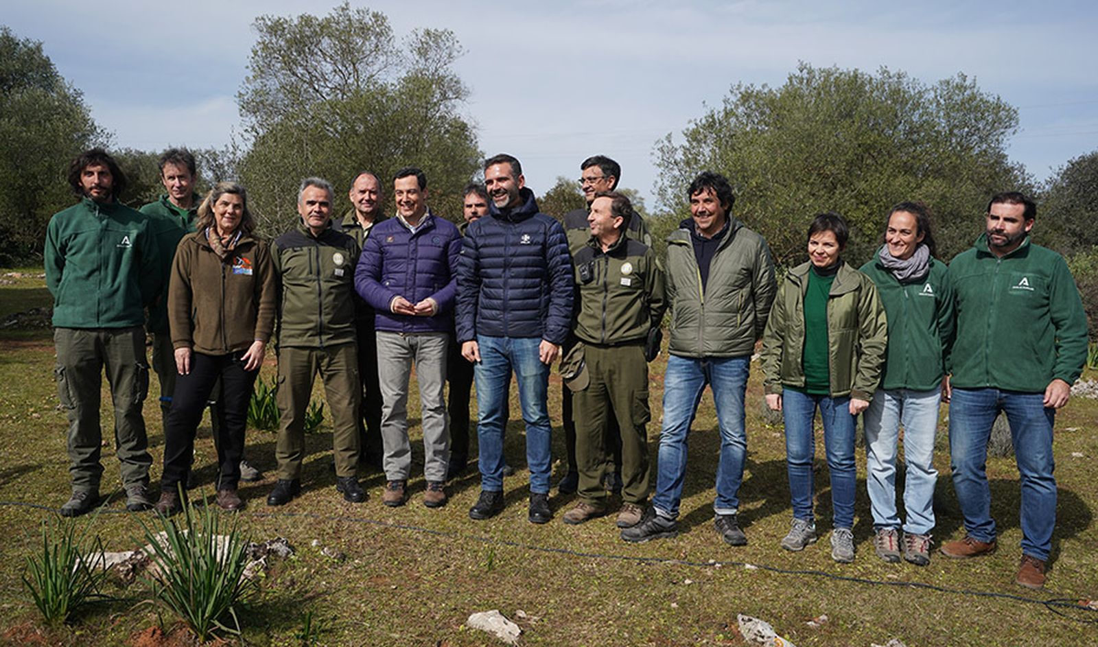 La suelta del lince 'Tempul' en Almodóvar del Río, en imágenes