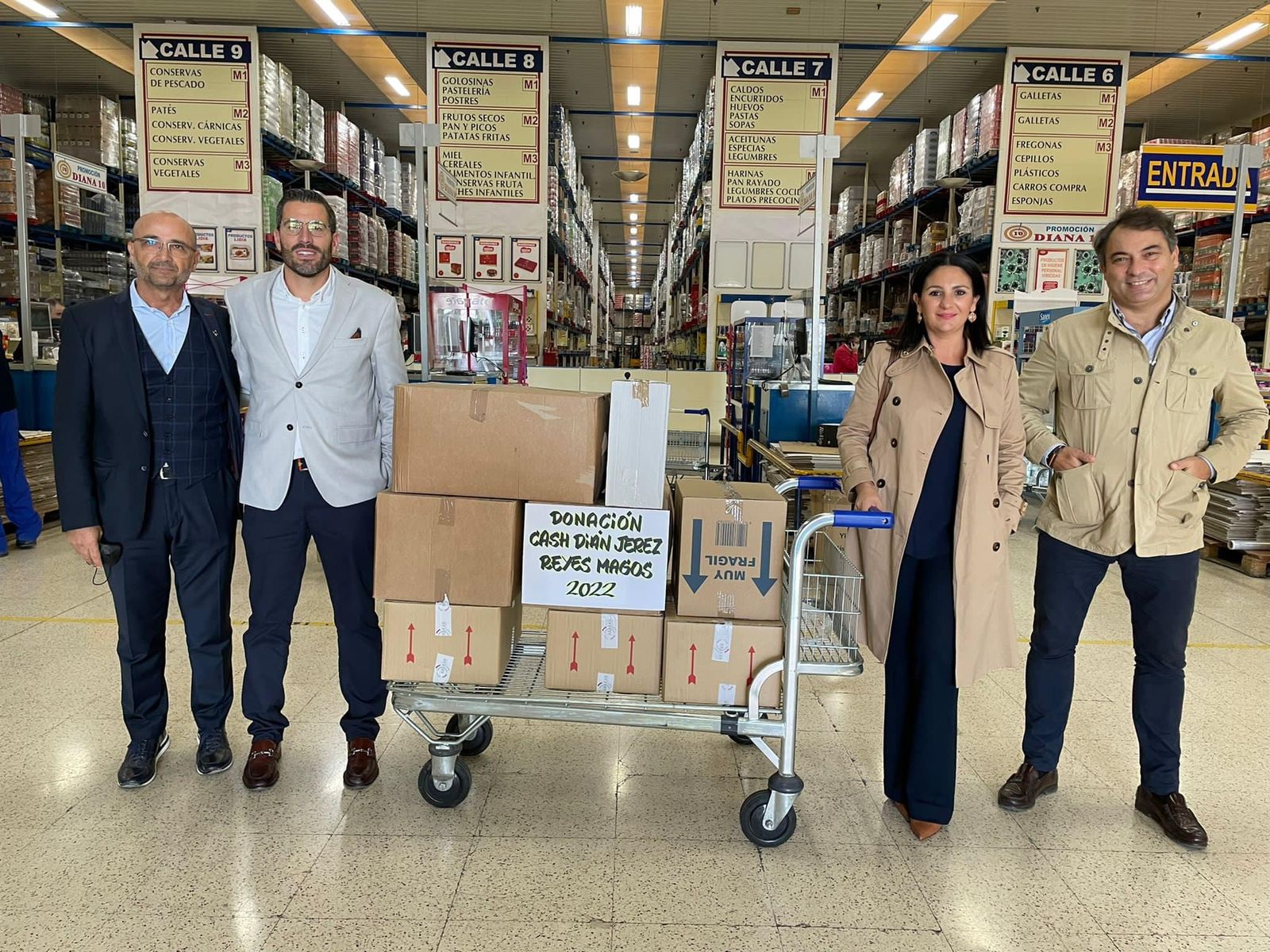 Visitas de los Reyes Magos y Cartera Real de Jerez 2022