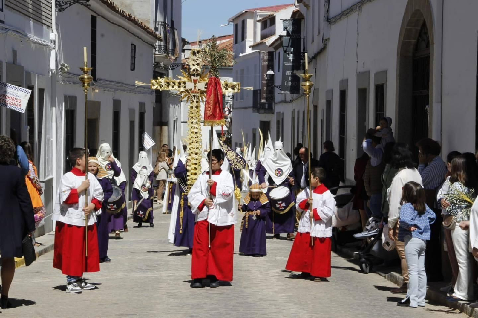 La procesión de la Borriquita en Hinojosa del Duque, en imágenes