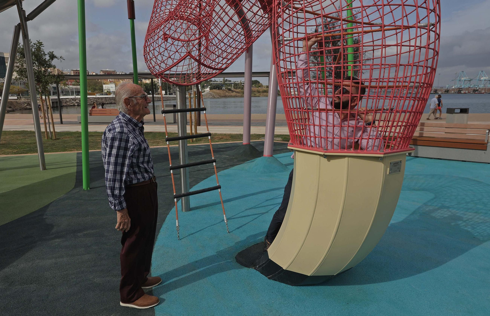 La inauguración de la I Fase del Lago Marítimo de Algeciras, en imágenes