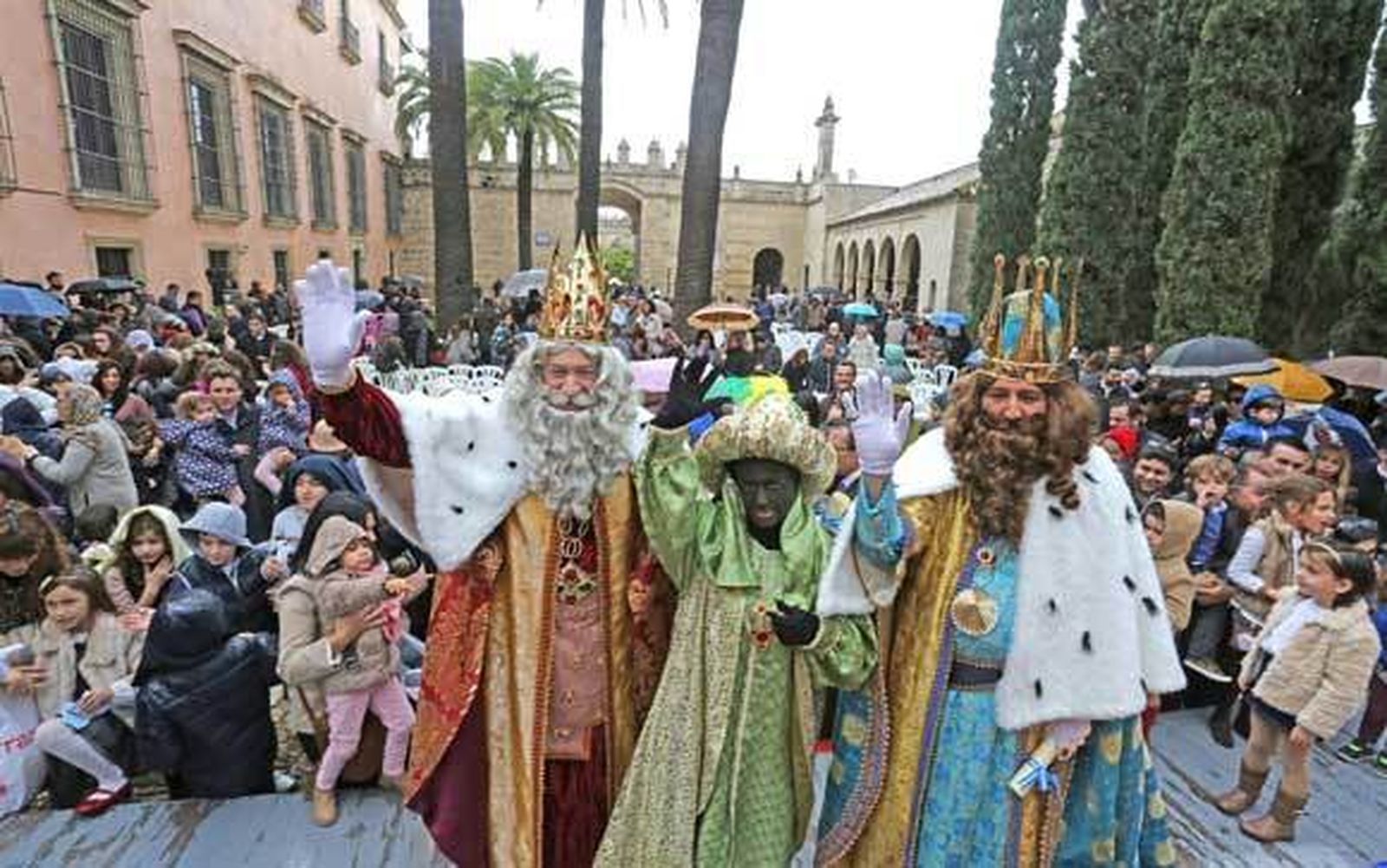 Los tres Reyes Magos, en La Coronación. /Pascual