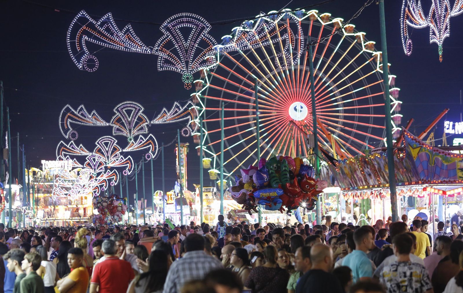 Imagen de archivo de la Feria de Málaga en Cortijo de Torres.