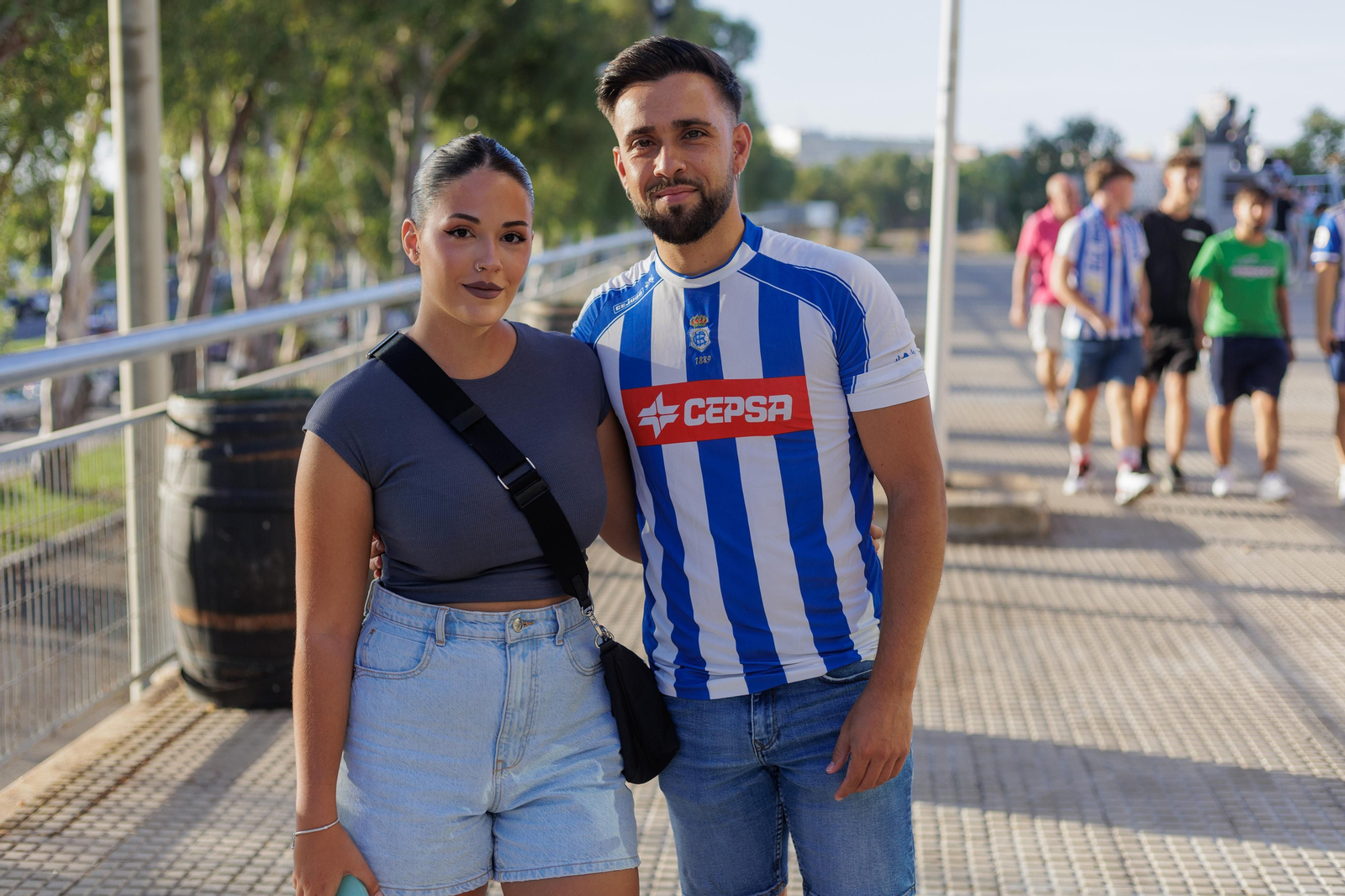 Las imágenes del ambiente en el Recreativo de Huelva-Intercity