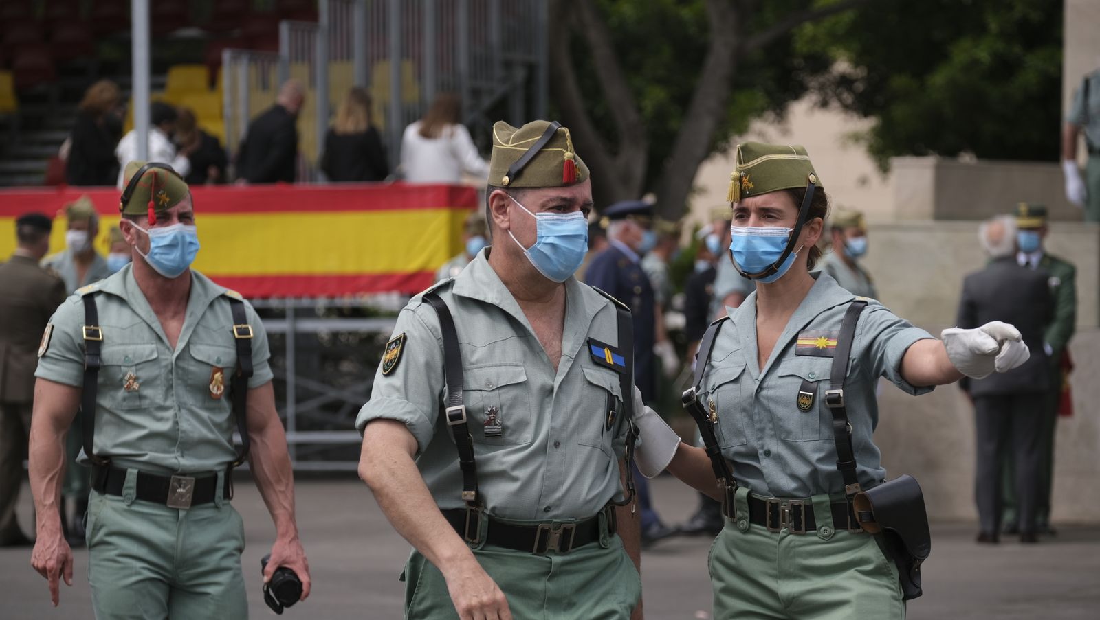 Fotogalería toma de posesión del General Melchor Marín Elvira. La Legión. Almería