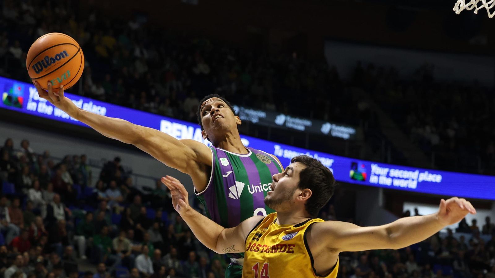 El Unicaja - Filou Oostende de BCL, en fotos
