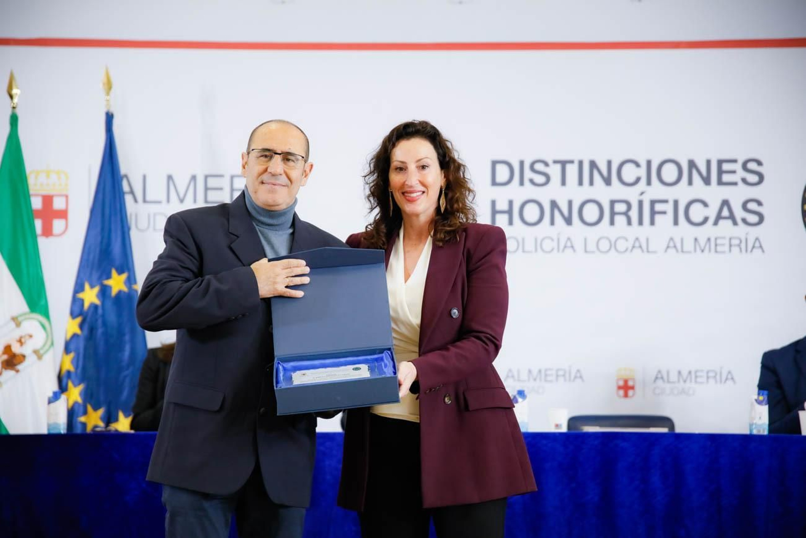 Las imágenes del la celebración de San Esteban en la Jefatura de la Policía Local