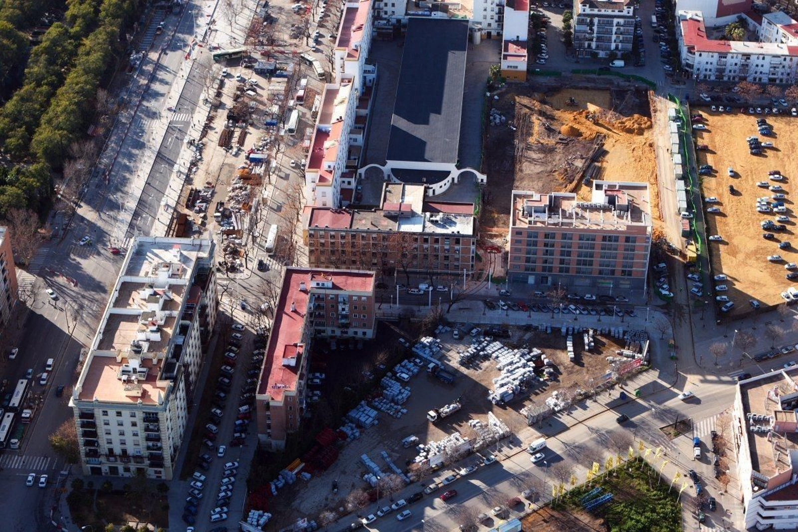 Las obras del Metrocentro