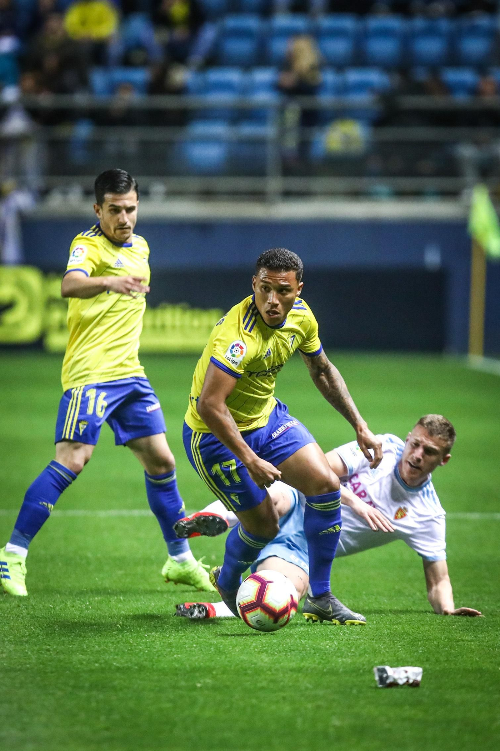 Las imágenes del Cádiz-Zaragoza