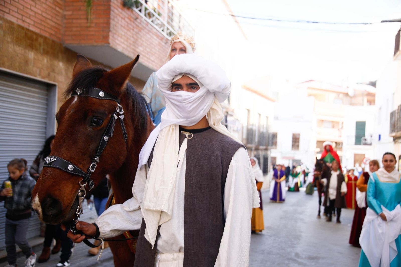 La Recreación de la Pernoctación de los Reyes Católicos en Fiñana, en imágenes