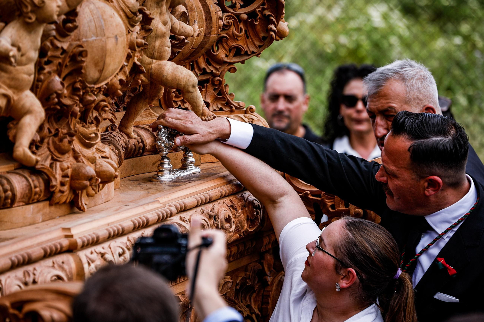 Las imágenes de la Hermandad de Tres Caídas de la Semana Santa de San Fernando 2025