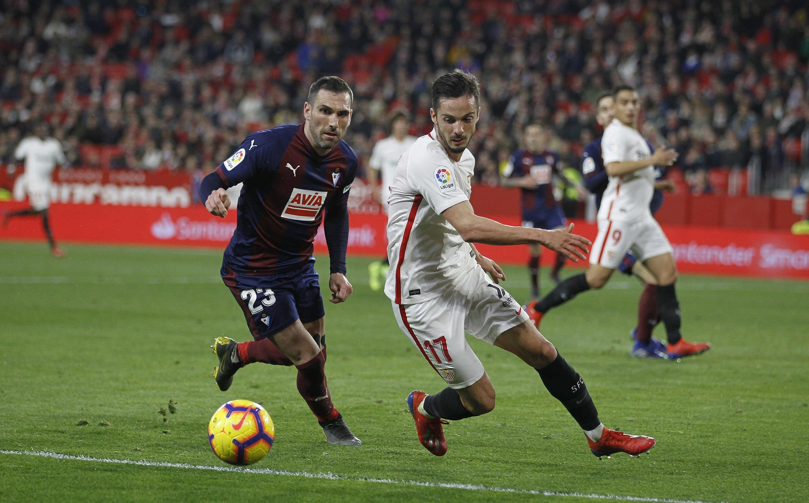 Las imágenes del Sevilla-Eibar