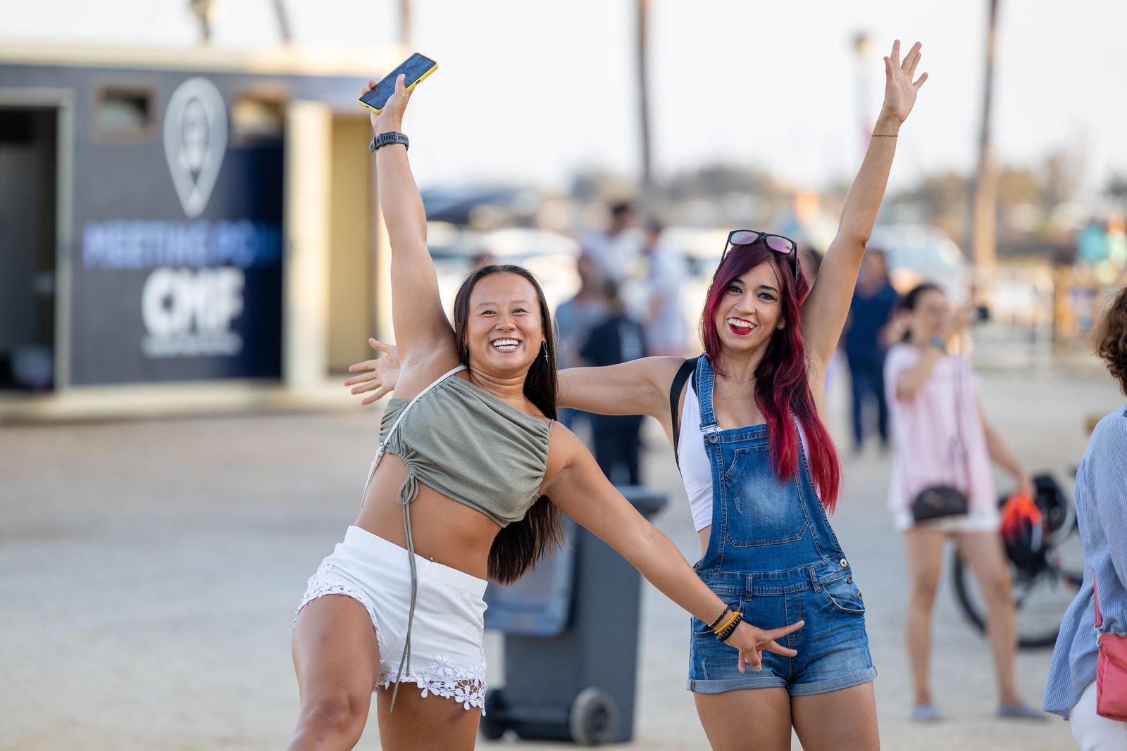 Búscate en el concierto de Black Eyed Peas en el Concert Music Festival en Chiclana