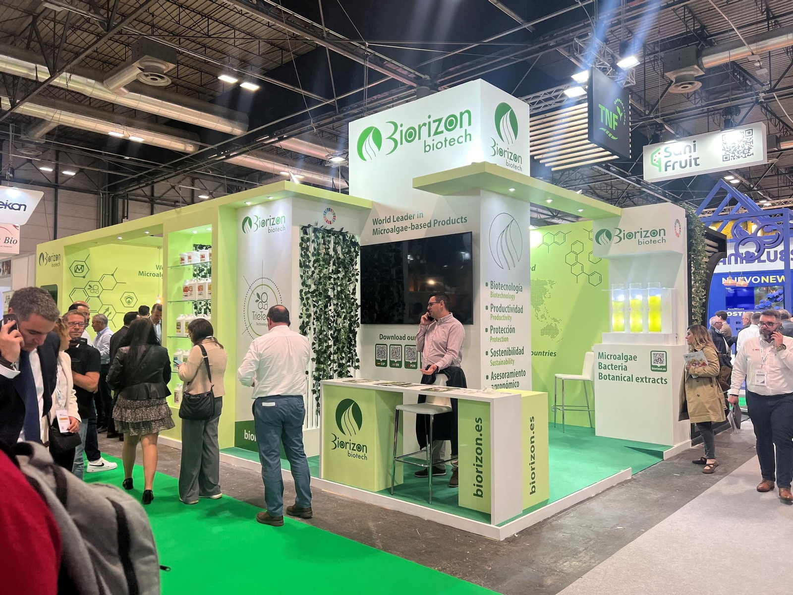 Estand de Biorizon.