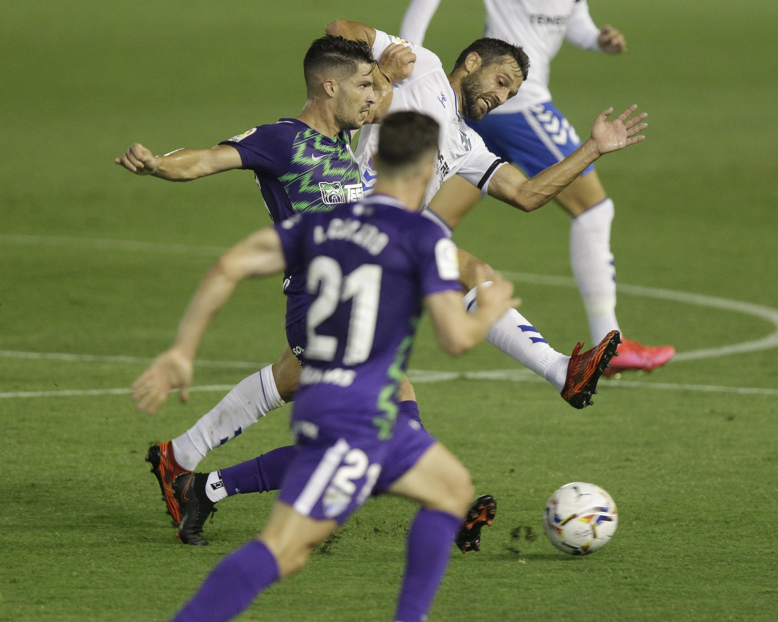 Las fotos del Tenerife-Málaga CF Las fotos del Tenerife-Málaga CF