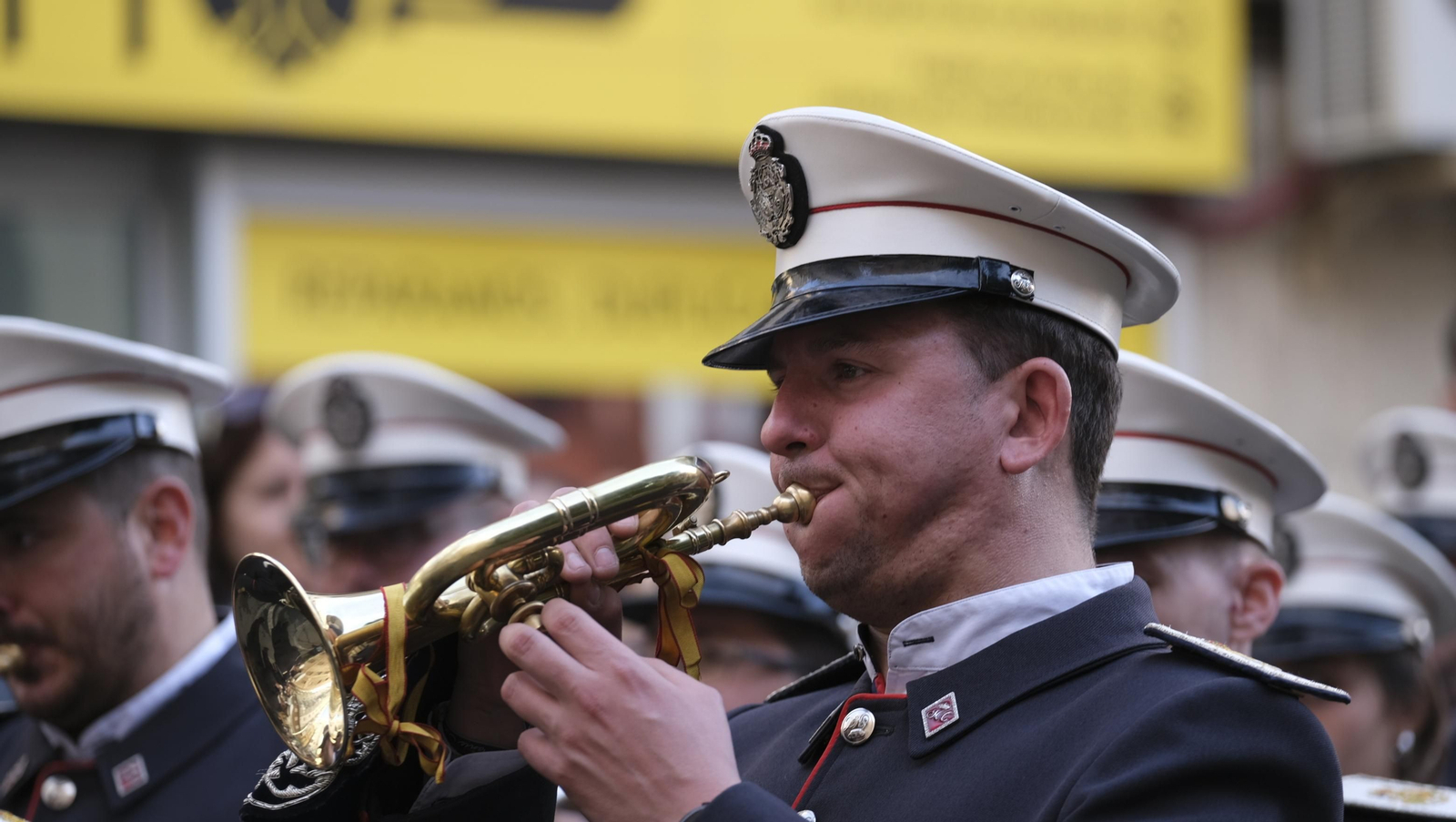 La procesión de Pasión en Almería, en imágenes