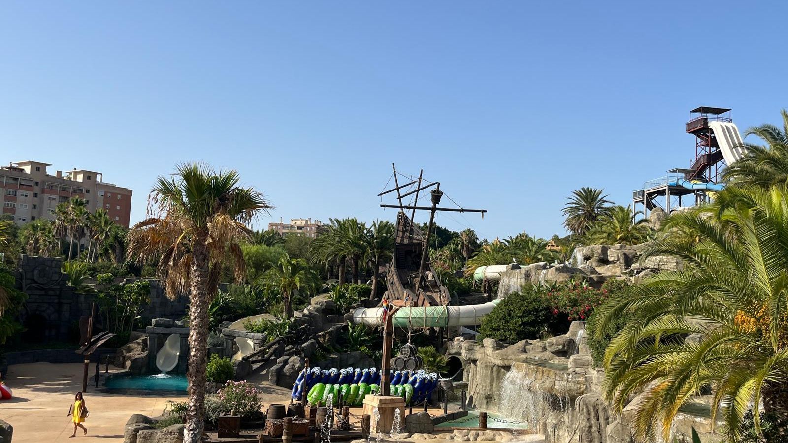 Vista de una de las zonas del parque