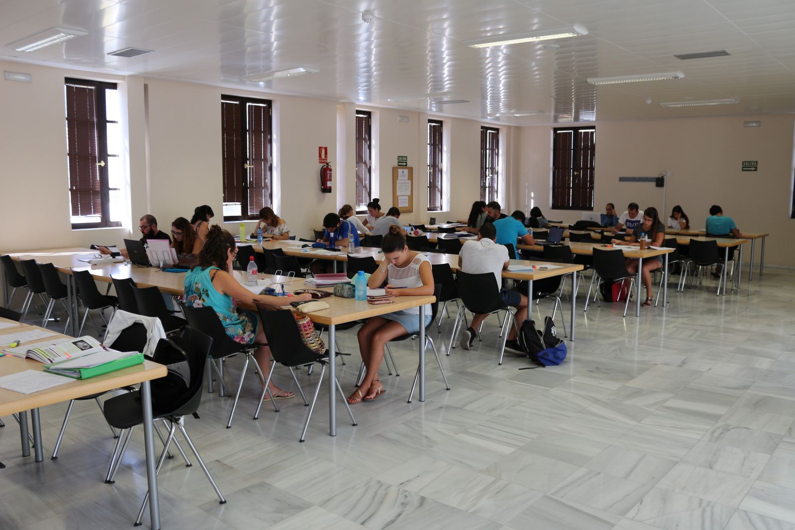 La sala de estudios del centro Brake, en una imagen de archivo.