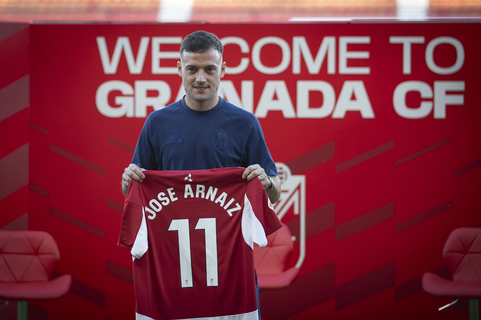 La presentación de los jugadores del Granada CF en imágenes
