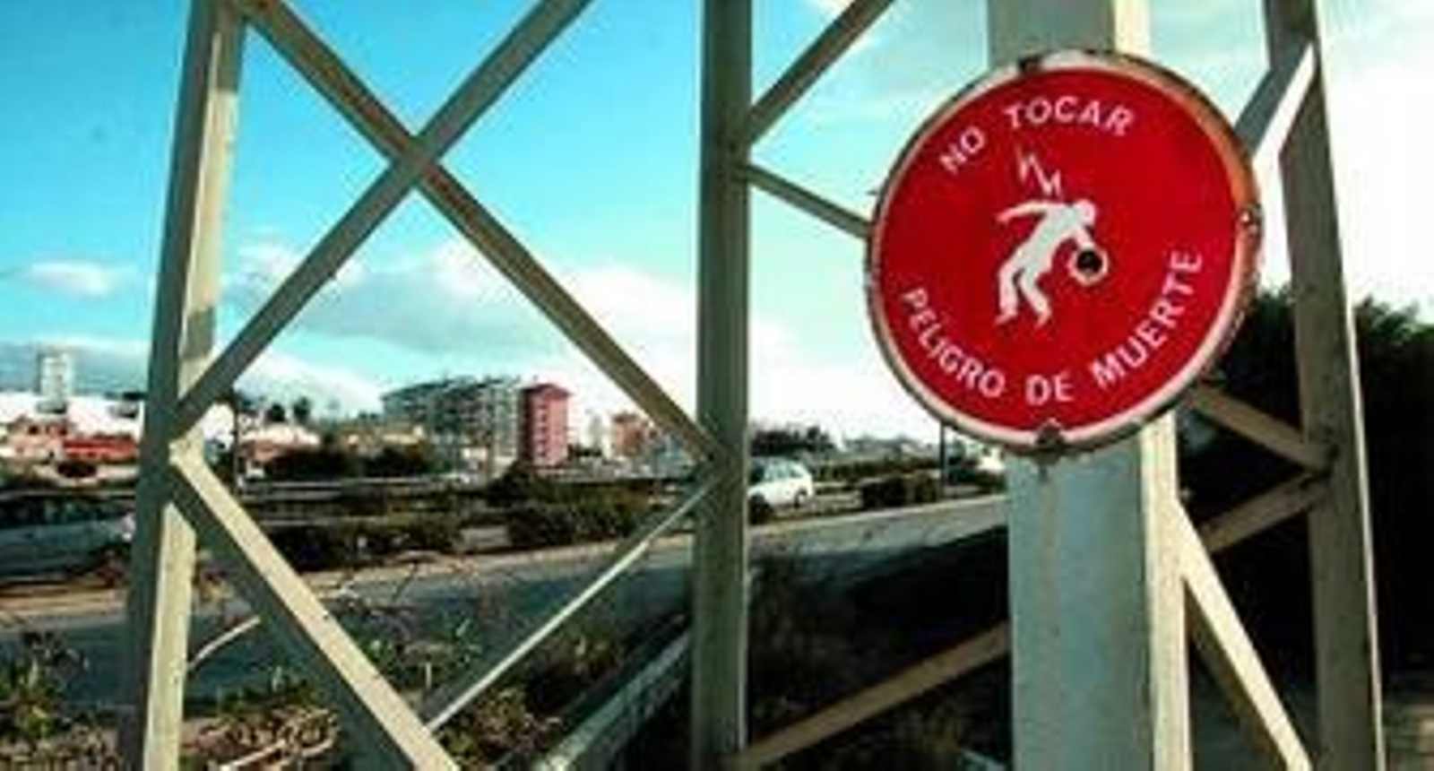 Una de las torretas localizadas en el sendero de la salina Dolores.