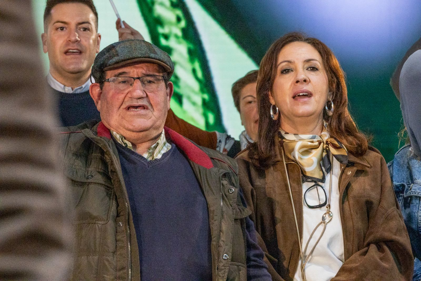 Acto en defensa de los servicios públicos para celebrar el 28F en Jaén