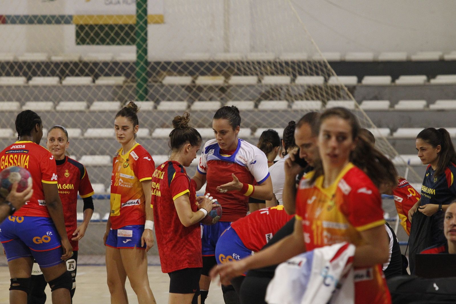 Fotogalería 'guerreras de balonmano'. Entrenamiento Selección Española