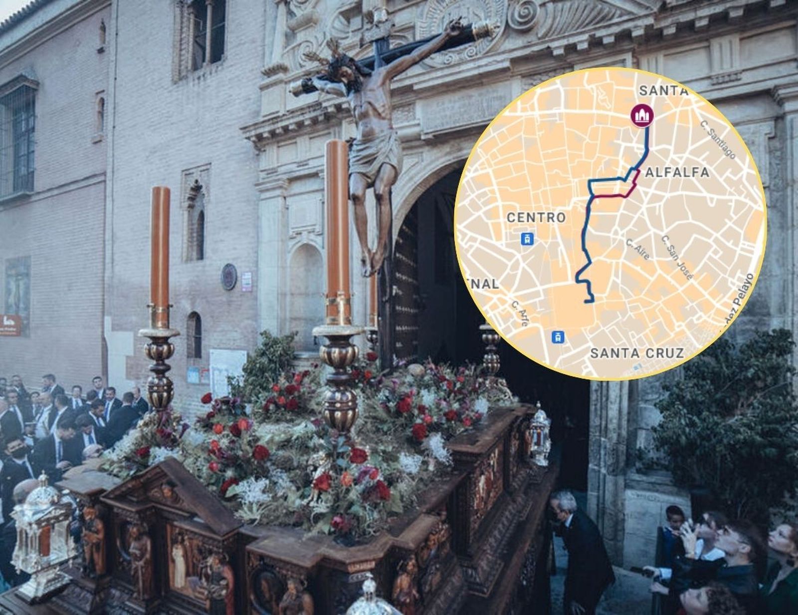 Itinerario, recorrido y horario de la procesión extraordinaria del Cristo de Burgos