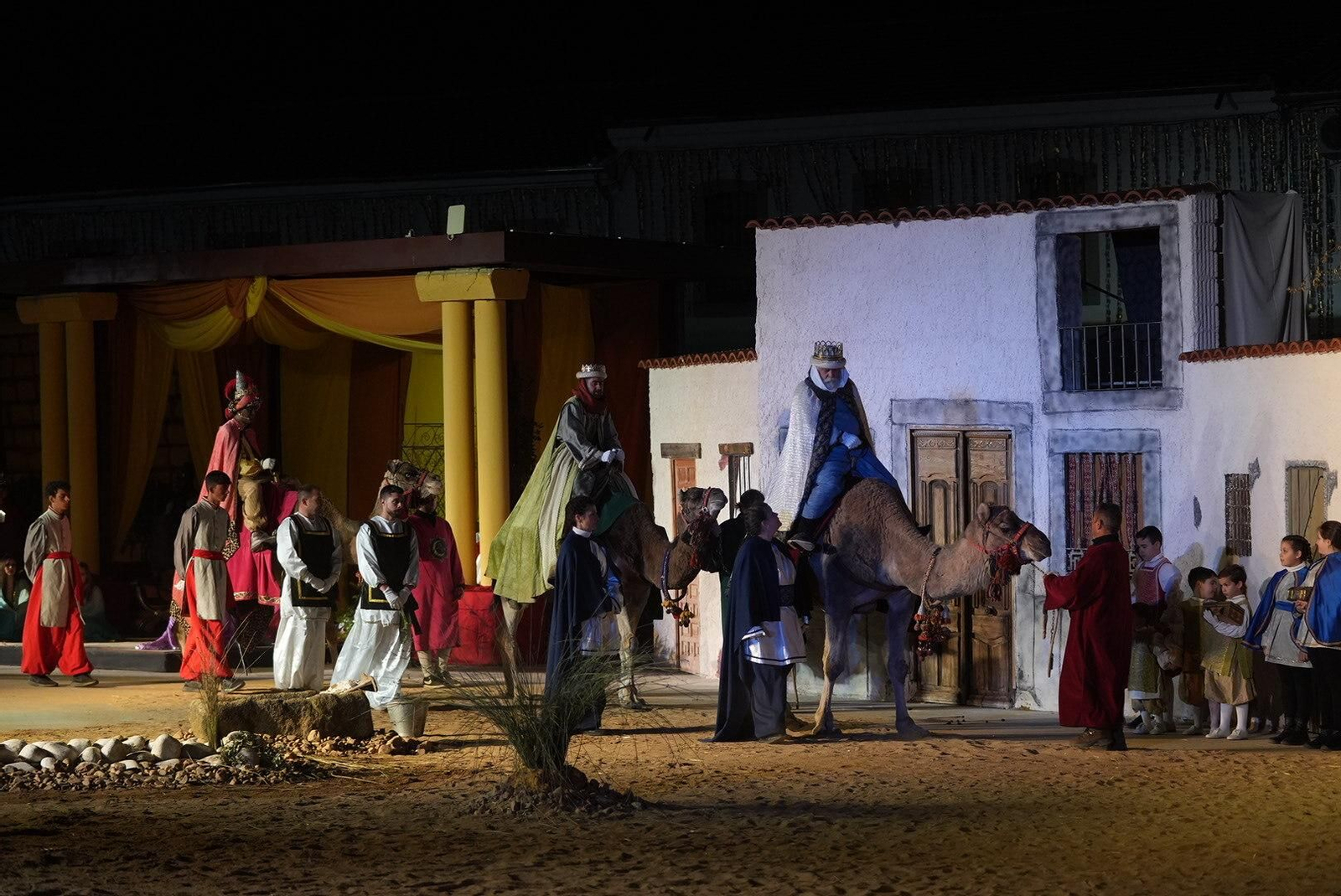 La representación en Alcaracejos de 'Los coloquios de la infancia de Jesús', en fotografías